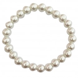 Bratară elastică din perle de sticlă AP 014